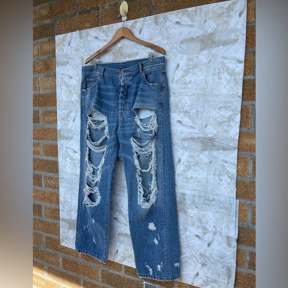 Ben Taverniti Unravel Project destroyed jeans size 29 - Picture 6 of 17